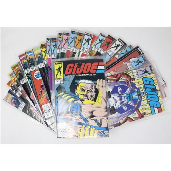25 G.I. JOE COMICS