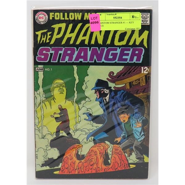 PHANTOM STRANGER #1 --- KEY ISSUE