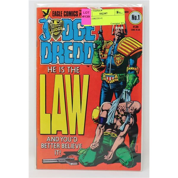 JUDGE DREDD #1