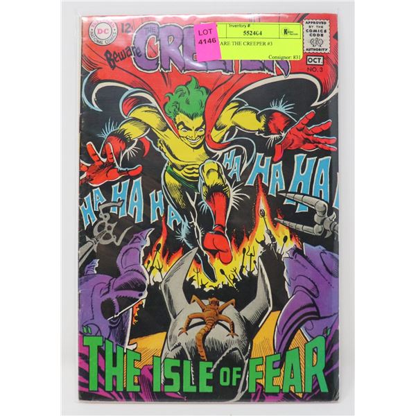 BEWARE THE CREEPER #3