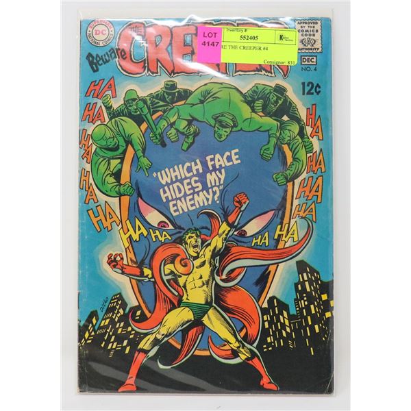 BEWARE THE CREEPER #4