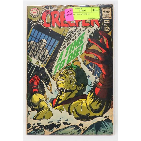 BEWARE THE CREEPER #6