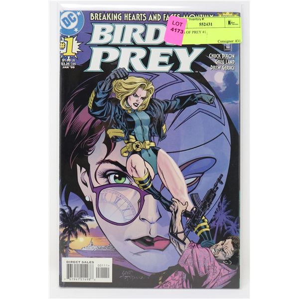 BIRDS OF PREY #1