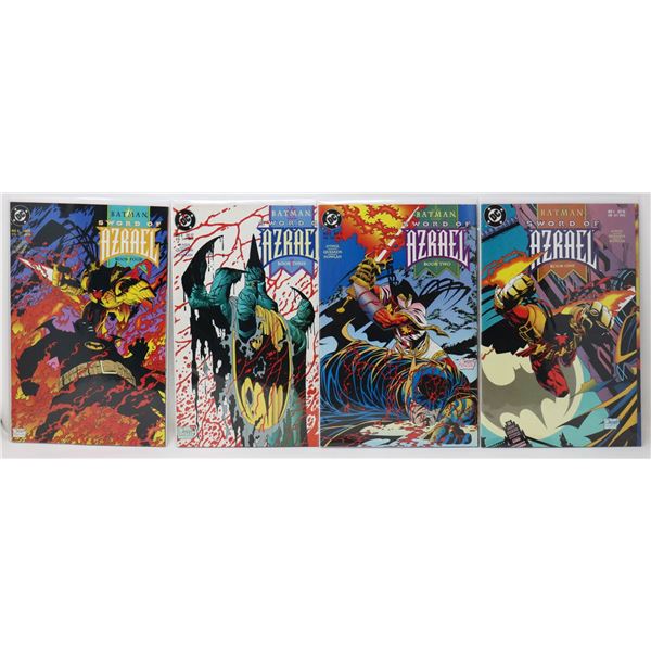 BATMAN: SWORD OF AZRAEL #1 TO #4