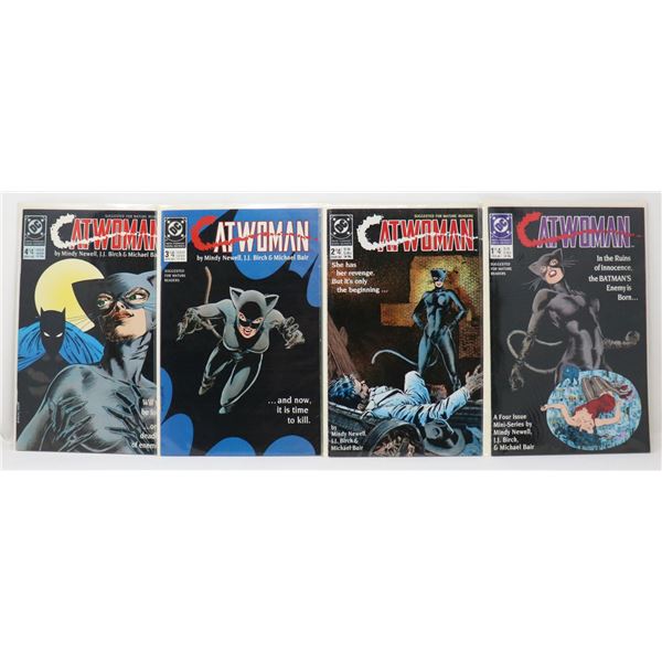 CATWOMAN #1 TO #4 MINI-SERIES