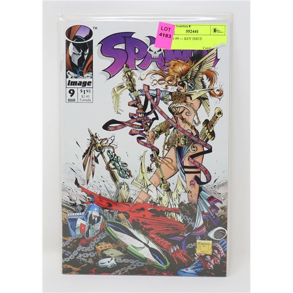 SPAWN #9 --- KEY ISSUE