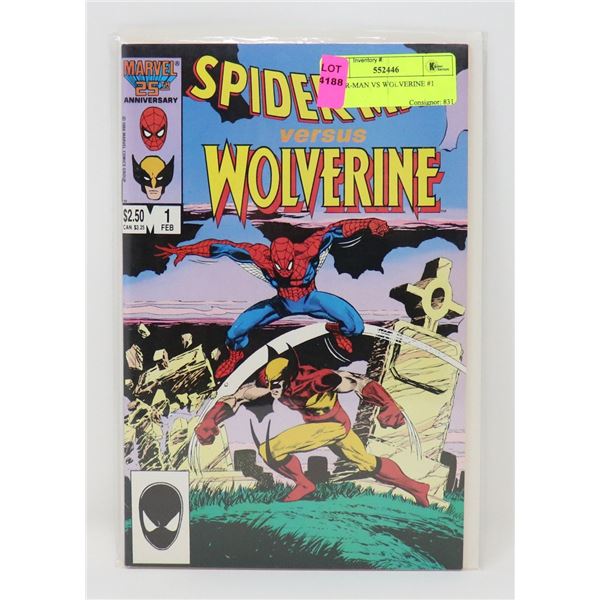 SPIDER-MAN VS WOLVERINE #1