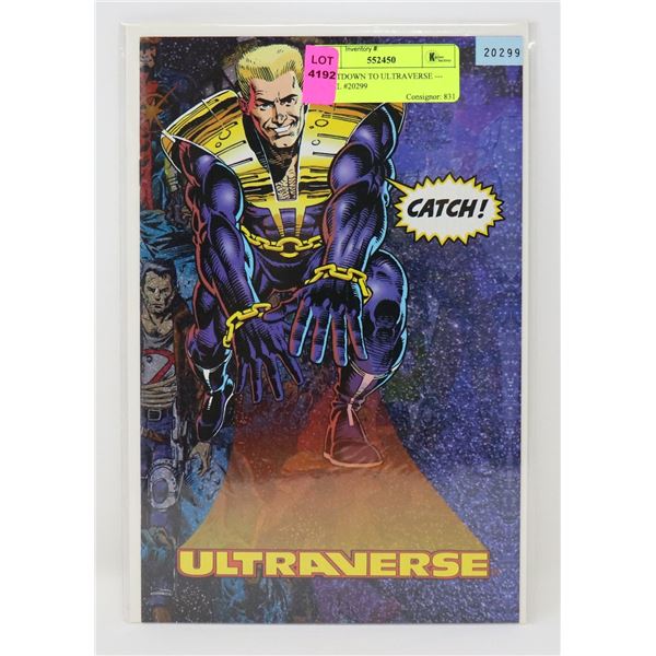COUNTDOWN TO ULTRAVERSE --- SERIAL #20299