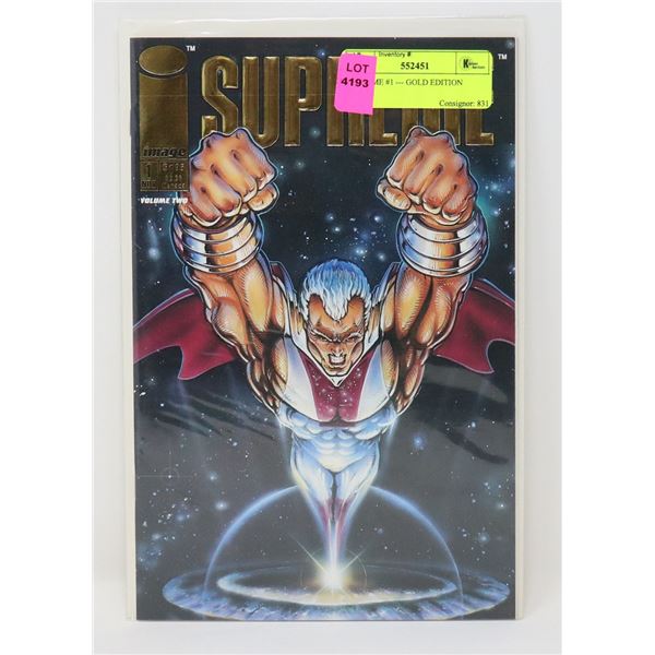 SUPREME #1 --- GOLD EDITION