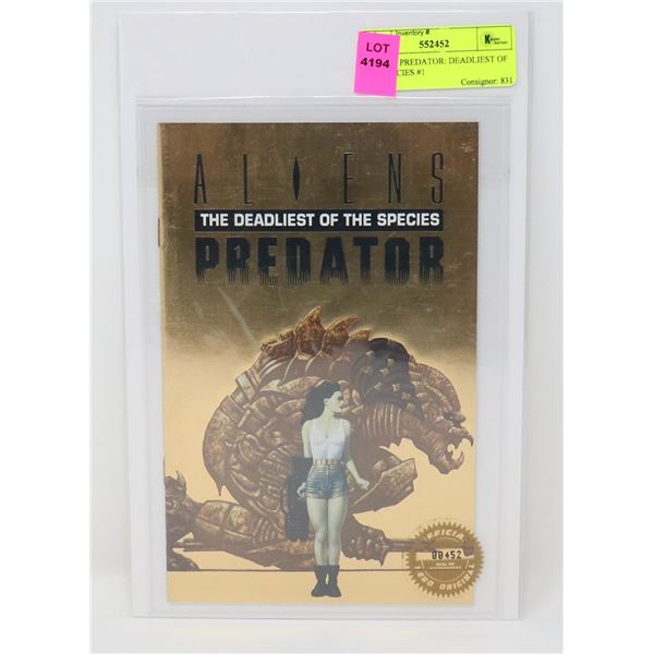 ALIENS / PREDATOR: DEADLIEST OF THE SPECIES #1