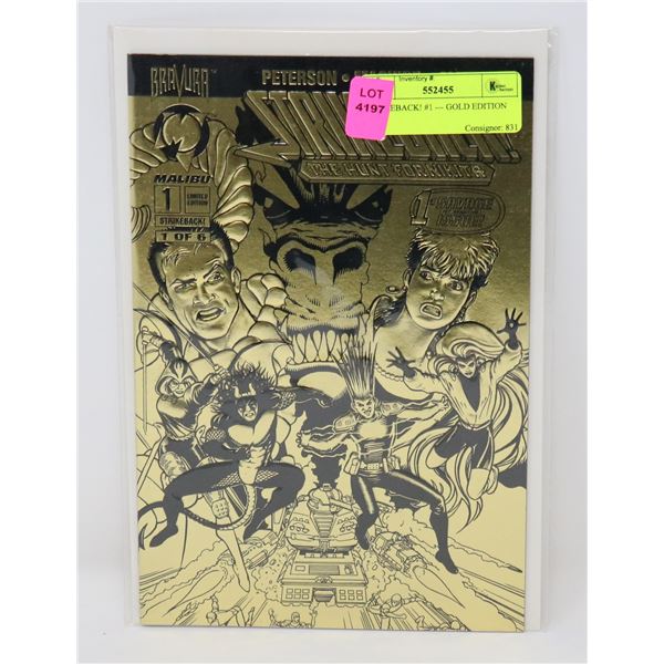 STRIKEBACK! #1 --- GOLD EDITION