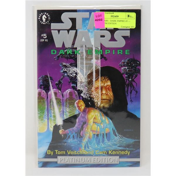 STAR WARS - DARK EMPIRE #5 --- PLATINUM EDITION
