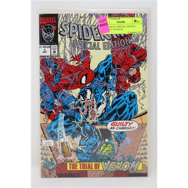 SPIDER-MAN: SPECIAL EDITION - TRIAL OF VENOM #1