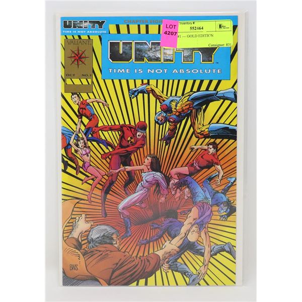 UNITY #1 --- GOLD EDITION