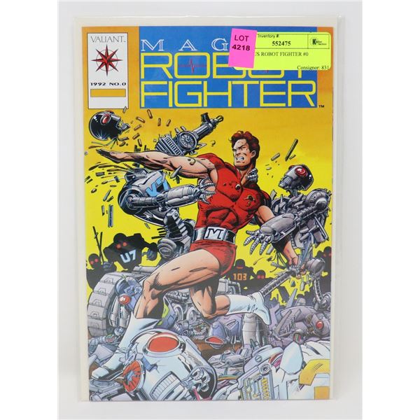 MAGNUS ROBOT FIGHTER #0