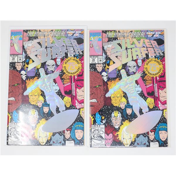 SILVER SURFER #75 --- 2 COPIES