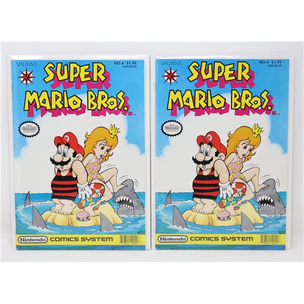 SUPER MARIO BROS #4 - 2 COPIES