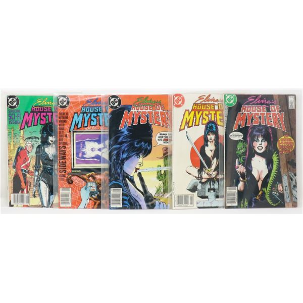 ELVIRA'S HOUSE OF MYSTERY COMICS