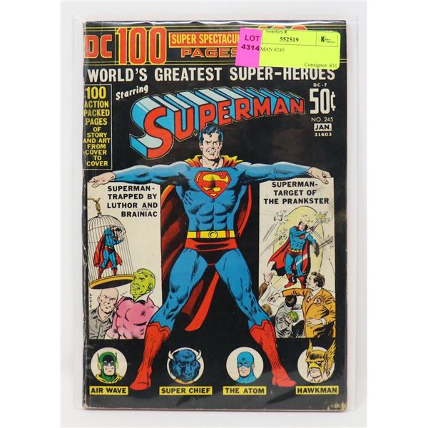 SUPERMAN #245