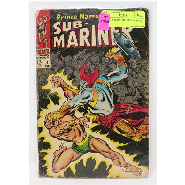 PRINCE NAMOR, THE SUB-MARINER #4