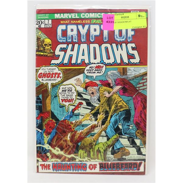 CRYPT OF SHADOWS #7