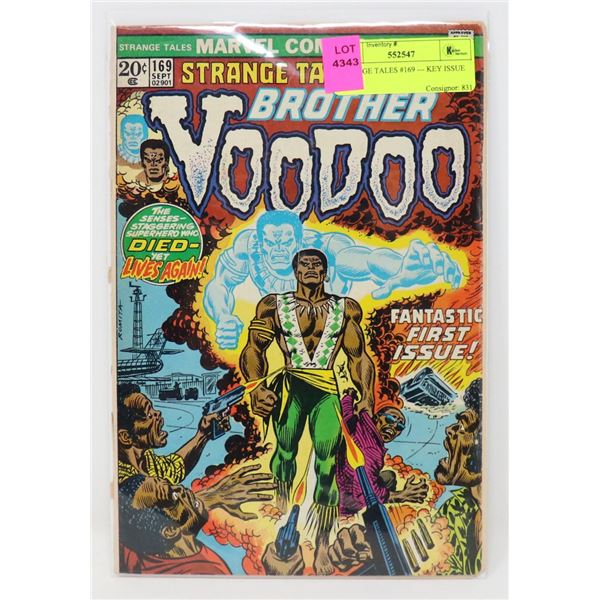 STRANGE TALES #169 --- KEY ISSUE