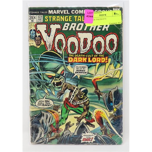 STRANGE TALES #172