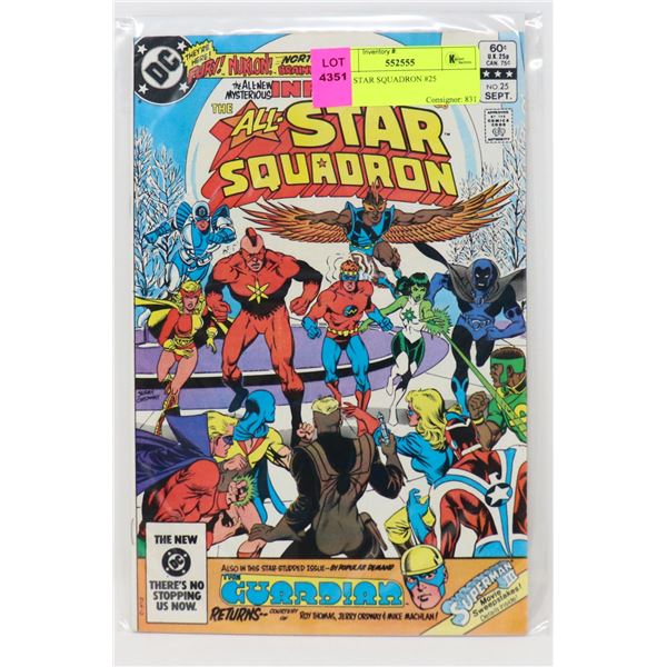 ALL - STAR SQUADRON #25