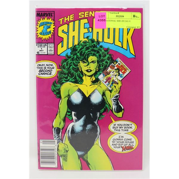 SENSATIONAL SHE-HULK #1