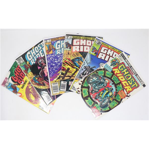 6 GHOST RIDER COMICS