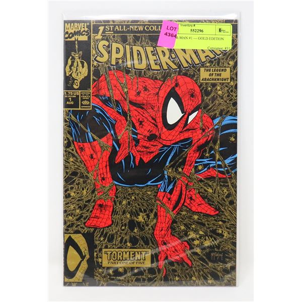 SPIDER-MAN #1 --- GOLD EDITION