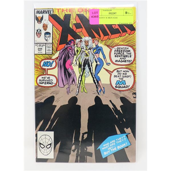UNCANNY X-MEN #244