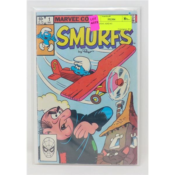 SMURFS #1 AND #3