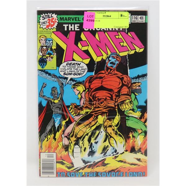 X-MEN #116