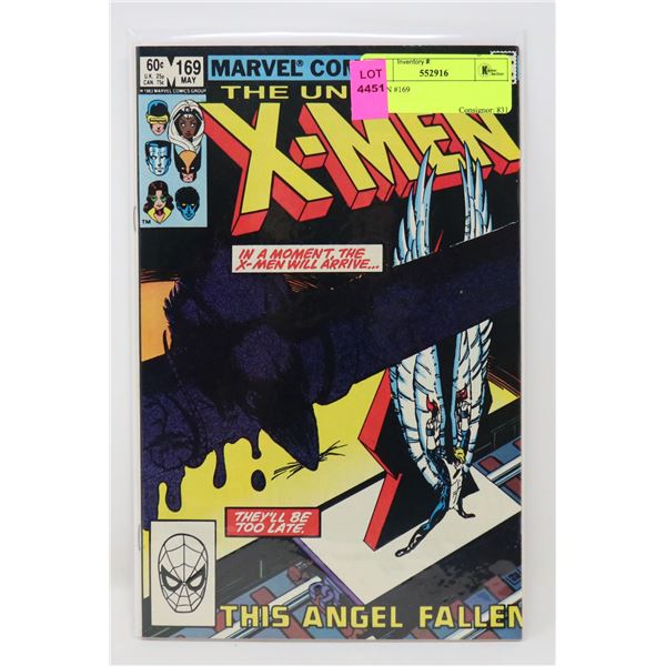 X-MEN #169