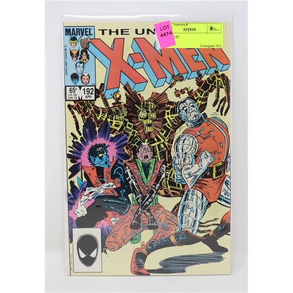 X-MEN #192