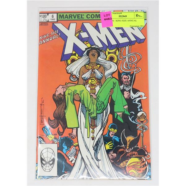 X-MEN #6 - KING SIZE ANNUAL
