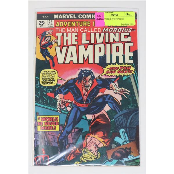 ADVENTURE INTO FEAR #23