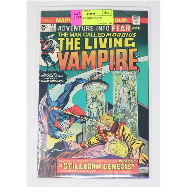 ADVENTURE INTO FEAR #26