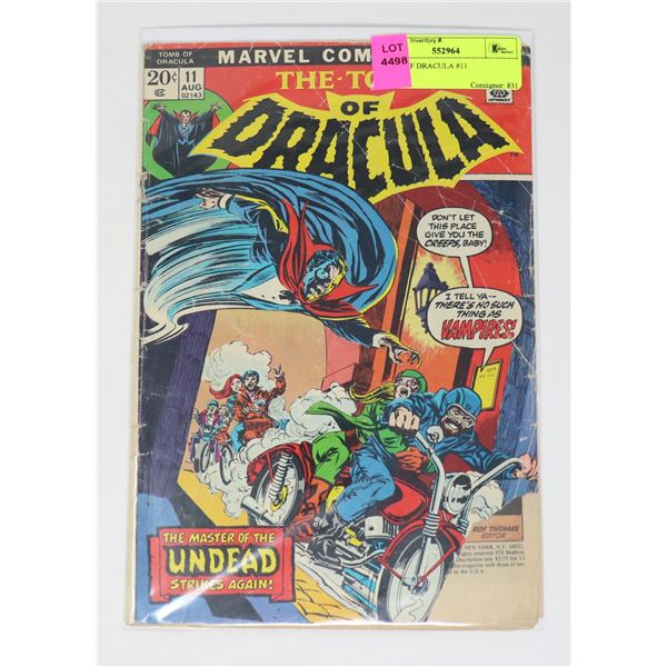 TOMB OF DRACULA #11