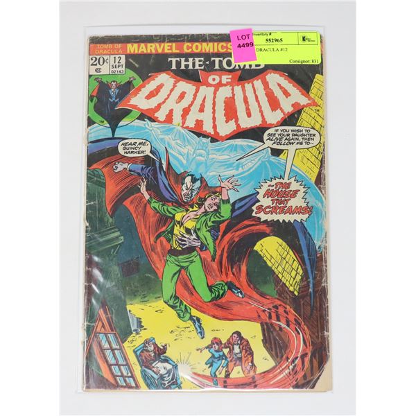 TOMB OF DRACULA #12