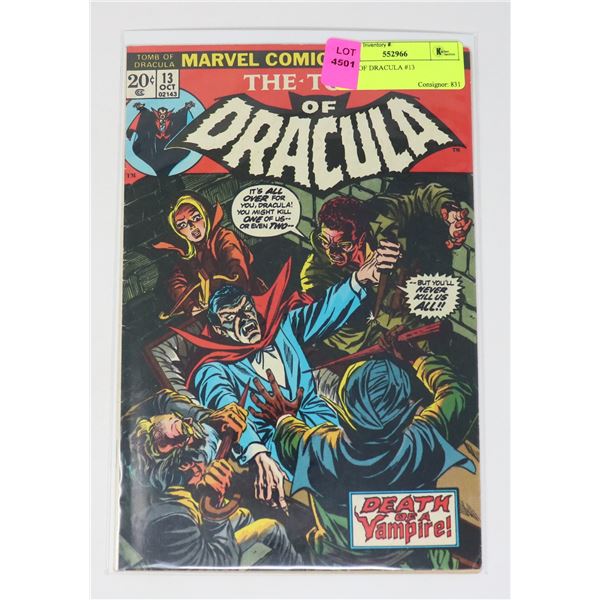 TOMB OF DRACULA #13