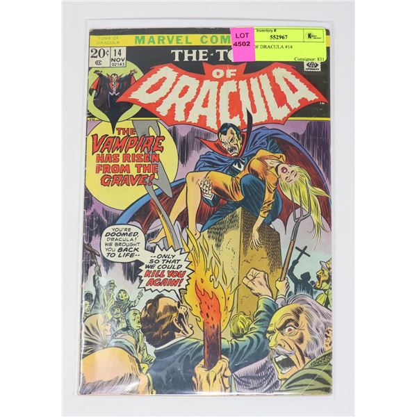 TOMB OF DRACULA #14