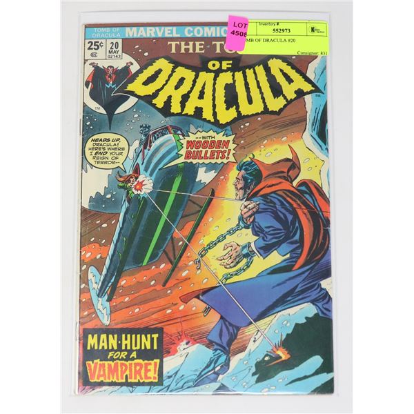 TOMB OF DRACULA #20