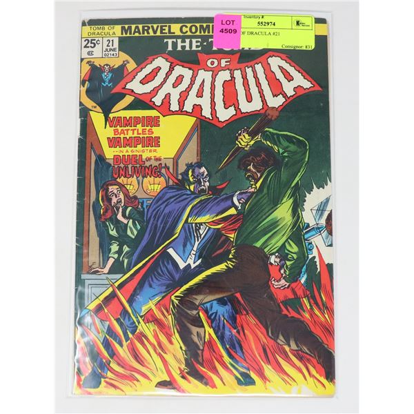 TOMB OF DRACULA #21
