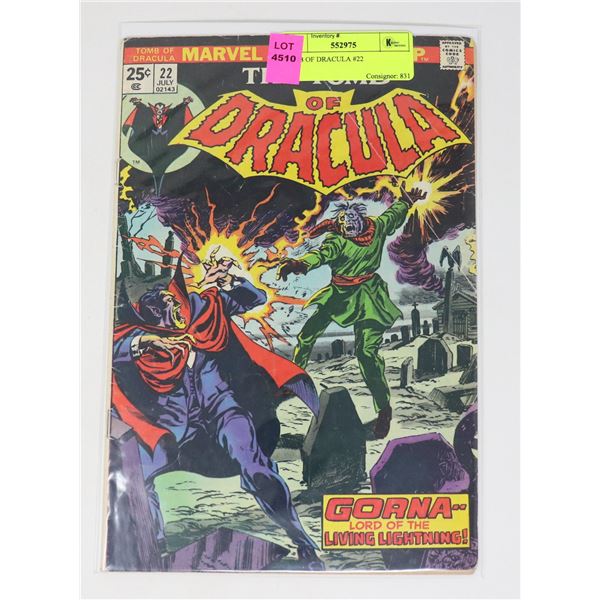 TOMB OF DRACULA #22