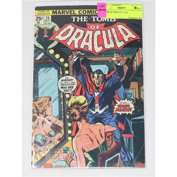TOMB OF DRACULA #24