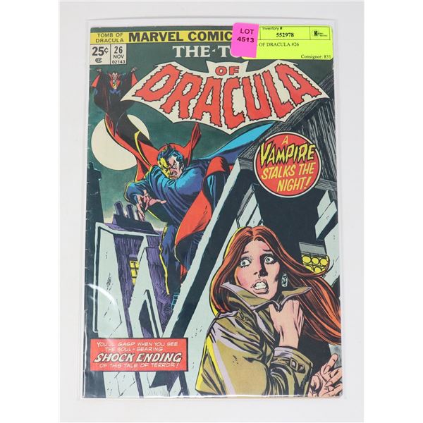 TOMB OF DRACULA #26