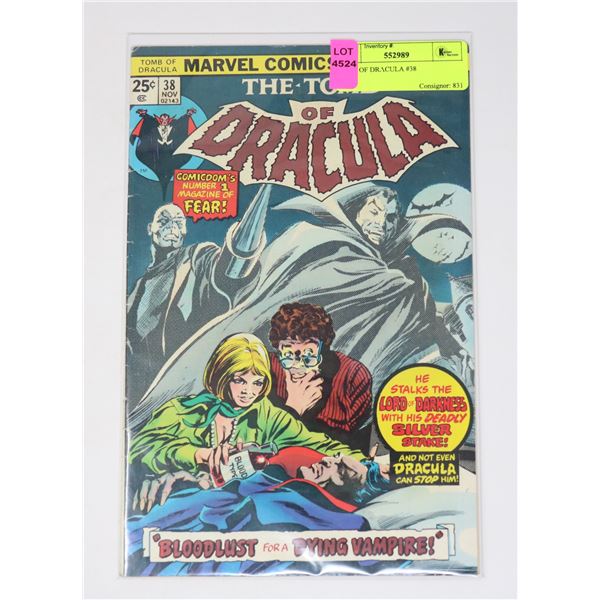 TOMB OF DRACULA #38