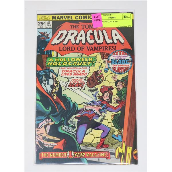 TOMB OF DRACULA #41